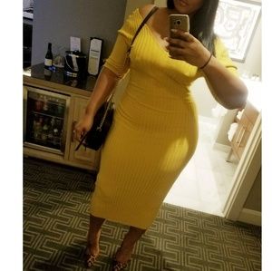 Ribbed dress